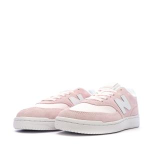 Baskets Rose/Blanche Femme New Balance Bb80 vue 0
