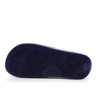 Claquettes Marine Garçon Kappa Logo Sarty vue 0