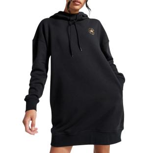Sweatshirtkleid Schwarz Damen Converse Longline Ansicht 0