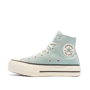 Turquoise Converse Women's Chuck Taylor All Star Lift Infinity Sneakers Photo of the Espace des Marques %store% store - view of %key%