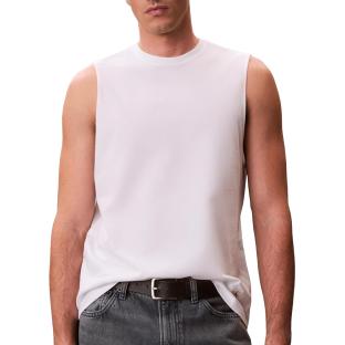 Camiseta sin mangas blanca para hombre de Calvin Klein Jeans, talla 30s ver 0