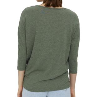 T-Shirt Vert Femme Vero Moda Carla vue 0