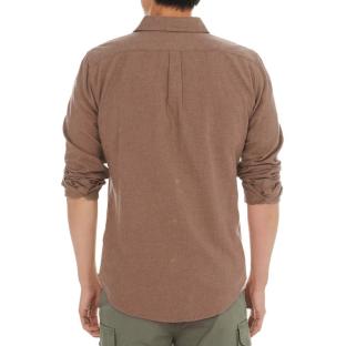 Camisa Dockers Woven Marrón Claro para Hombre ver 0