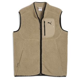 Puma Men's Beige Cardigan Pumatech Photo of the Espace des Marques %store% store - view of %key%