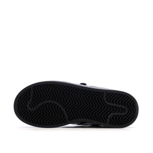 Baskets Noires Garçon Adidas Superstar vue 0