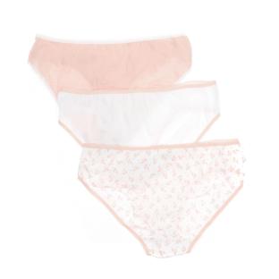 Lot x3 Culottes Rose/Blanche Femme Lulu Castagnette vue 0