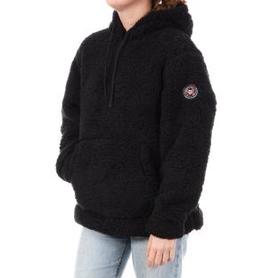 Sherpa-Jacke Schwarz Damen Sherpa Compagnie des Amériques MARGAUX Ansicht 0