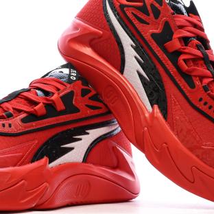 Zapatillas de baloncesto Puma Zeros Rojo/Negro, Hombre ver 0
