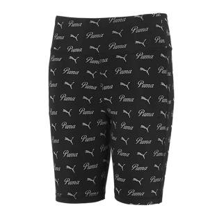 Puma Ess+ Script – Schwarze Shorts für Mädchen Ansicht 0