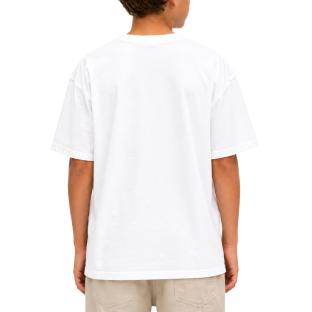 T-Shirt Blanc Garçon Paname Brothers vue 0