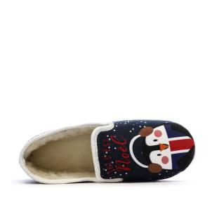 PSG Cinoel Men’s Navy Slippers Photo of the Espace des Marques %store% store - view of %key%