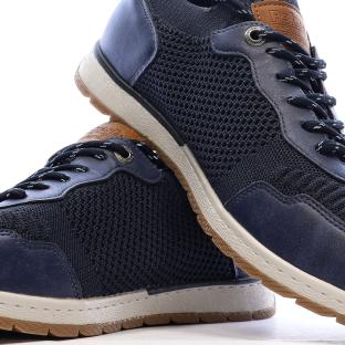 Men’s Navy Blue Refresh Trainers 175665 Photo of the Espace des Marques %store% store - view of %key%