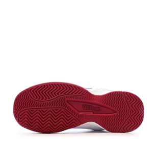 Chaussures de tennis Blanches/Bordeaux Junior Wilson Kaos vue 0