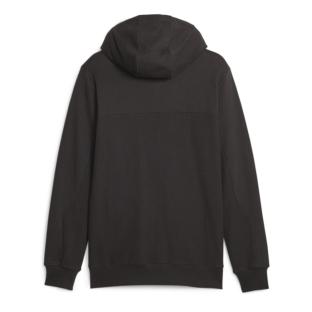 Sweat Noir à capuche Homme Puma Bmw vue 0