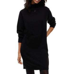 Schwarzes Damenkleid mit Rollkragen von Tommy Hilfiger Ansicht 0