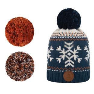 Gorro de niño Cabaia Ipanema Marrón/Azul Marino ver 0
