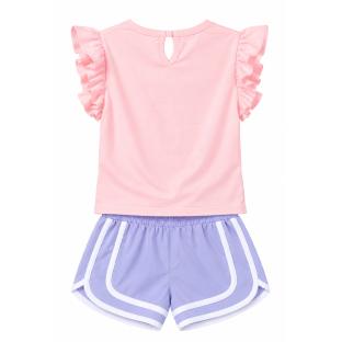 Ensemble Rose/Mauve Fille Champion C414ST888 vue 0