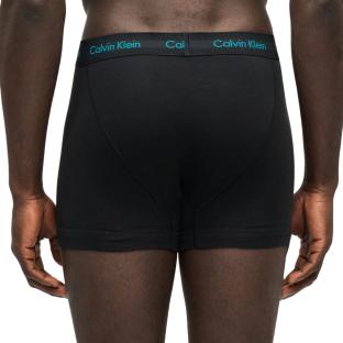 x3 Boxers negros para hombre Calvin Klein Jeans Trunk ver 0