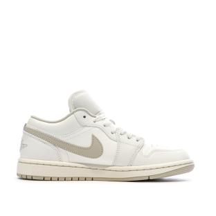 Basket Écru/Marron Mixte Nike Air Jordan 1 Low vue 0