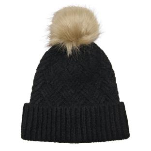 Bonnet Noir Femme Only Beanie vue 0