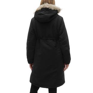 Parka Noire Femme Mamalicious Jessi vue 0