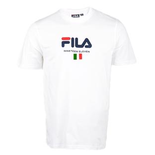 T-shirt Blanc Homme Fila Trellis vue 0