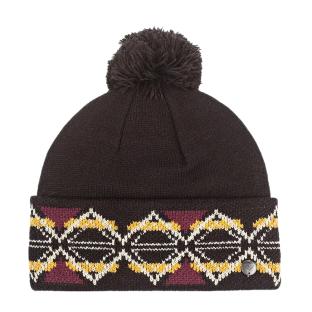 Sombrero de mujer con pompón negro Roxy Lizzie ver 0