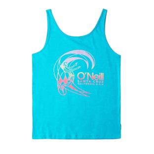 Girl's Turquoise Tank Top O'Neill Circle Photo of the Espace des Marques %store% store - view of %key%