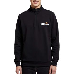 Sweat 1/4 de Zip Noir Homme Ellesse SOP23615A vue 0