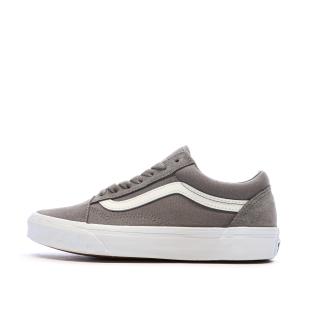 Zapatillas gris mujer Vans Old Skool Check Bumper ver 0