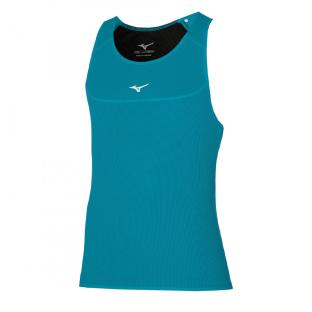Débardeur Bleu Homme Mizuno Active vue 0