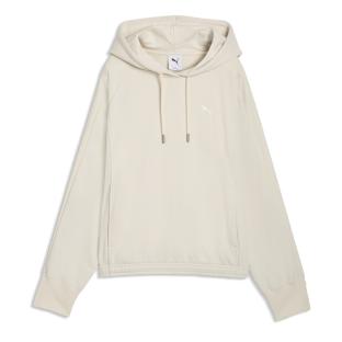 Sweat À Capuche Écru Femme Puma Oversized vue 0