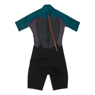 Quiksilver 22 Prologue Surfanzug für Herren, schwarz/türkis Ansicht 0