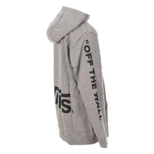 Sudadera Gris Niño Vans Logo Fleece Hoodie Heather ver 0