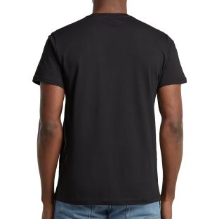 Schwarzes Herren-T-Shirt von G-Star RAW, verwaschen Ansicht 0