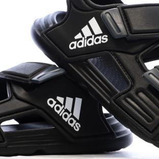 Sandales Noires Garçon Adidas Altaswim vue 0