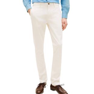 Pantalones holgados/de tela beige para hombre de Tommy Hilfiger Bleecker ver 0