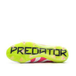 Chaussures de Foot Blanc/Rose Homme Adidas Predator Elite FG vue 0
