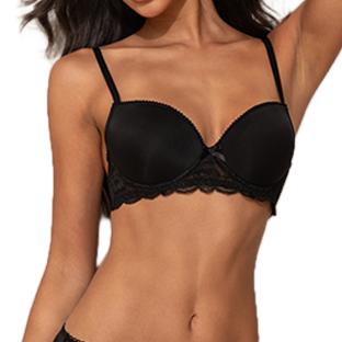 Schwarzer Damen-BH „Les Petites Bombes Etoile“ Ansicht 0