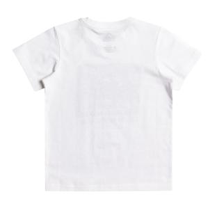 T-shirt Blanc Garçon Quiksilver Boxedlogo K Tees vue 0