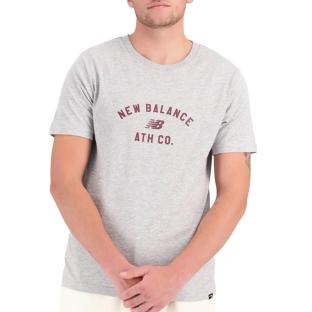 T-shirt Gris Homme New Balance Flying vue 0