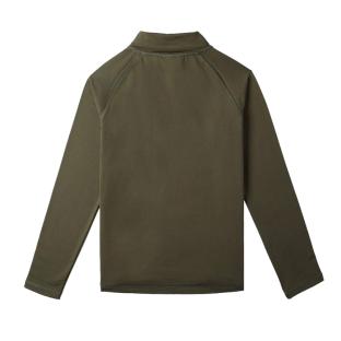 O'Neill Clime Fleecejacke mit halbem Reißverschluss in Khaki für Jungen Ansicht 0
