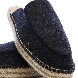 Men’s Navy Slippers by Pare Gabia Barnabe Photo of the Espace des Marques %store% store - view of %key%