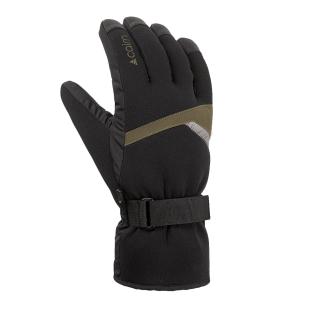 Guantes negros/verdes unisex estilo Cairn ver 0