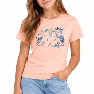 Rosa Kappa Tilda T-Shirt für Mädchen Ansicht 0
