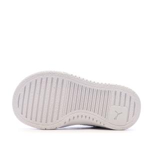 Baskets Blanche/Noir Fille Puma Ca Pro Jewel vue 0