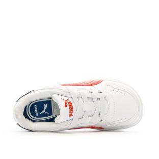 Baskets Bleu/Blanc/Rouge Garçon Puma Inf Reb vue 0