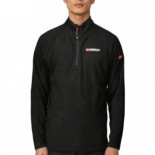 Veste Polaire 1/4 de Zip Noir Homme Geographical Norway Men 233 vue 0
