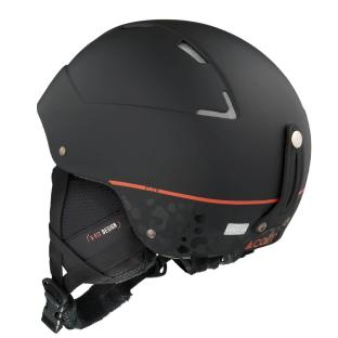 Schwarzer Skihelm Cairn Flow Mat Ansicht 0