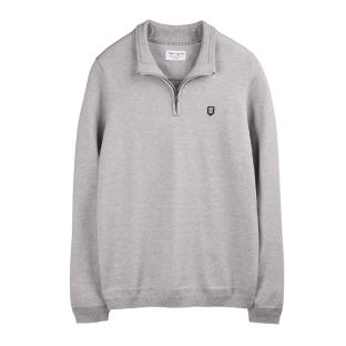 Pull zippé Gris Homme Teddy Smith Marty 2 vue 0